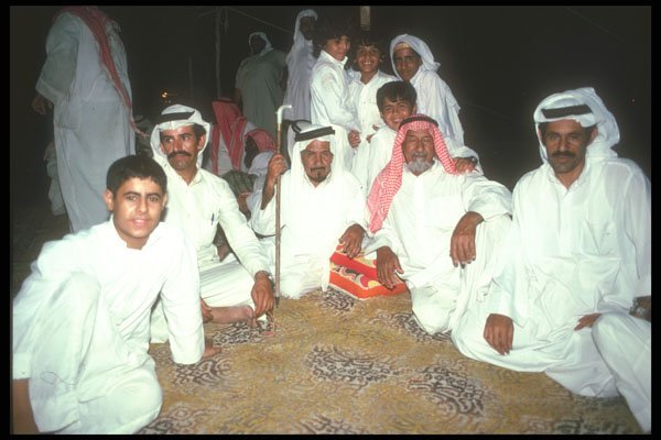 260093 Bedouin Wedding Party, Saudi Arabia A4 Photo Print