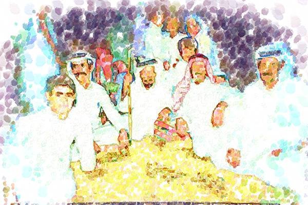 260093 Bedouin Wedding Party, Saudi Arabia Dup2 A4 Photo Print