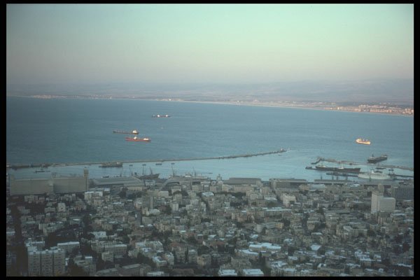 260094 View Of Haifa, Israel A4 Photo Print
