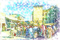260099 Downtown Street, Abu Dhabi, United Arab Emirates Dup2 A4 Photo Print