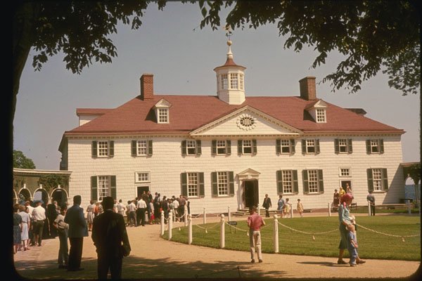 261005 Mount Vernon, Residence Of George Washington A4 Photo Print