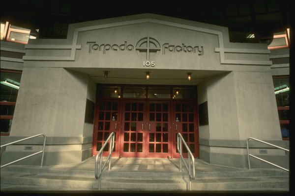 261013 Torpedo Factory, New Development, Downtown Alexandria A4 Photo Print