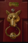 261016 Traditional Door Knocker, Old Town Alexandria A4 Photo Print