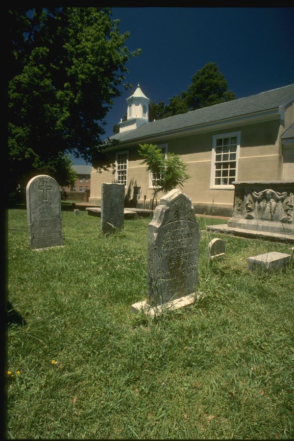 261031 Church Cemetery, Yorktown A4 Photo Print