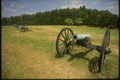 261036 Civil War Artillery Battery, Manassas A4 Photo Print