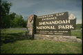 261039 Signboard, Shenandoah National Park A4 Photo Print