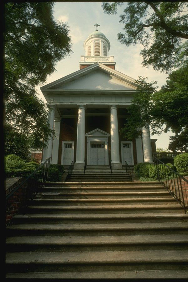 261052 Presbyterian Chapel, U. Of Virginia, Charlottesville A4 Photo Print