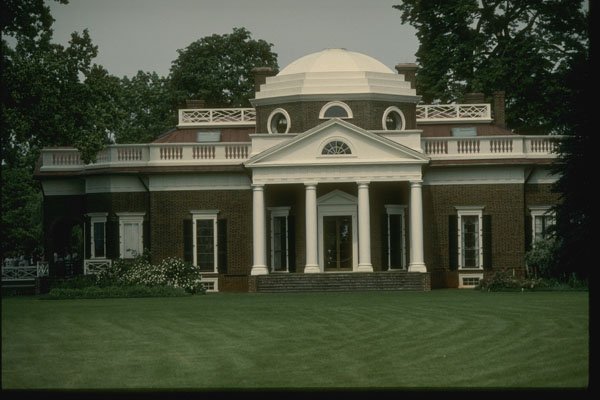 261055 Jefferson's Monticello, Charlottesville A4 Photo Print