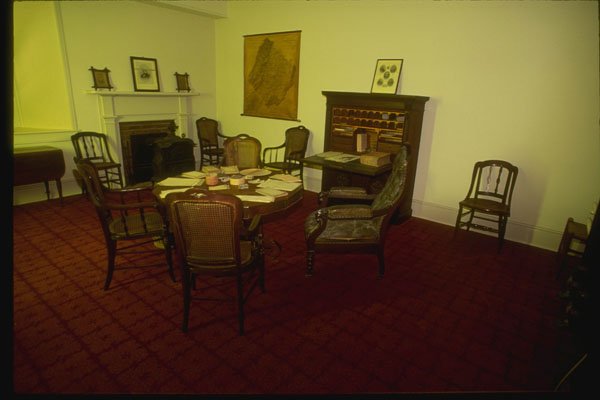 261068 Robert E. Lee Office, Washington & Lee University A4 Photo Print