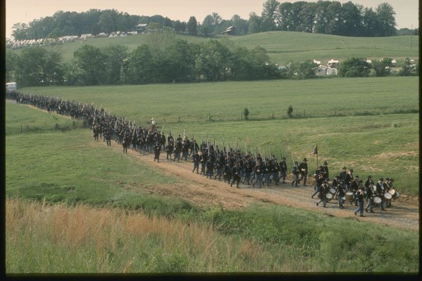 261075 Union Army Column, Louisa County A4 Photo Print