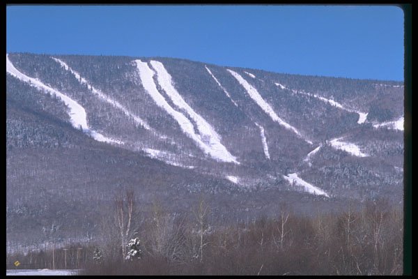 262014 Mont Ste Anne Ski Slopes A4 Photo Print