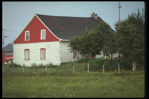 262035 Ile Aux Coudres, Maison Bouchard A4 Photo Print
