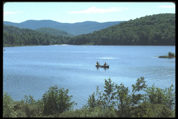 262075 A Paddle Through Parc Du Mont Tremblant A4 Photo Print