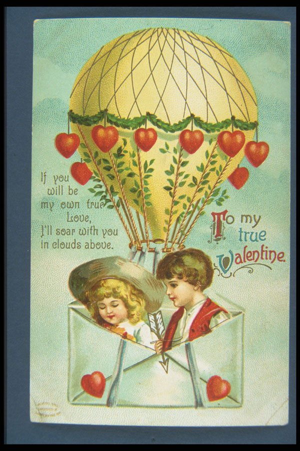 263009 Valentine's Day, 1909 A4 Photo Print