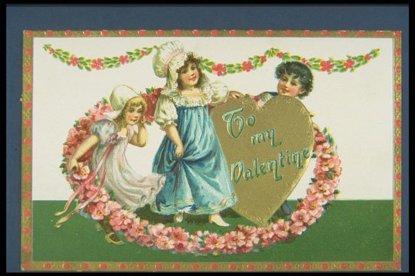 263012 Valentine's Day, Tuck A4 Photo Print