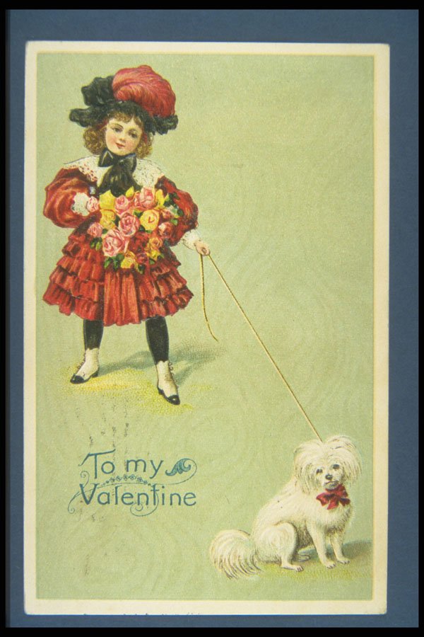 263013 Valentine's Day, Printed In Germany, Embossed A4 Photo Print