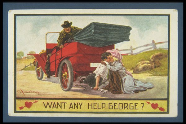263017 Valentine's Day, Automobile Series A4 Photo Print