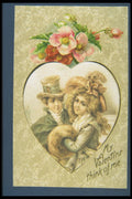 263021 Valentine's Day, Germany, Divided Back A4 Photo Print
