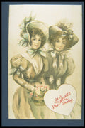 263022 Valentine's Day, Printed In Germany, Silk, Divided Back A4 Photo Print