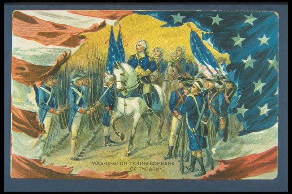 263024 Washington's Birthday, Tuck, Saxony A4 Photo Print
