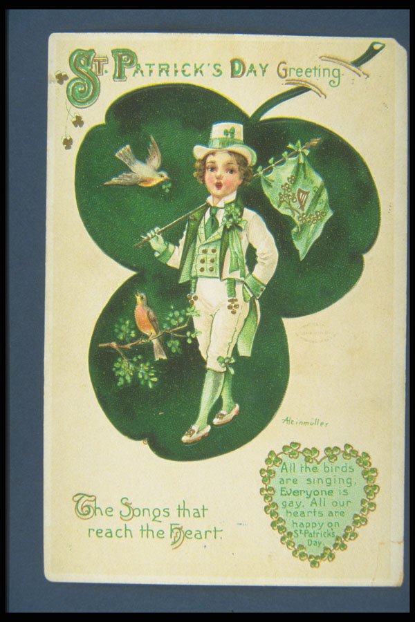 263030 St. Patrick's Day, I. A. P. Co., Germany, 1913 A4 Photo Print