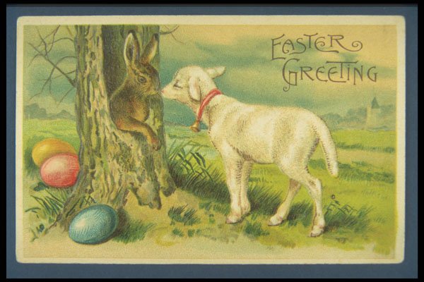 263035 Easter, A. S. B. Pub, Printed In Germany, Embossed A4 Photo Print