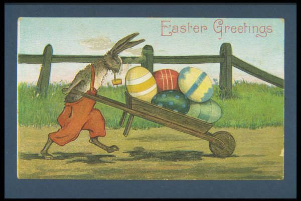 263037 Easter, Titled To Market, Germany A4 Photo Print