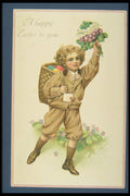 263039 Easter, Printed In Germany, Embossed, Divided Back A4 Photo Print