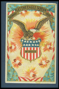 263055 Independence Day, 1922 Postmark, Embossed A4 Photo Print