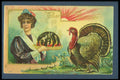 263058 Thanksgiving, Embossed, Divided Back A4 Photo Print