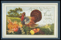 263059 Thanksgiving, Embossed, Divided Back A4 Photo Print