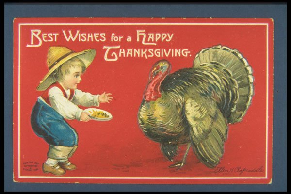 263060 Thanksgiving, S. Garre Copyright, 1909 A4 Photo Print
