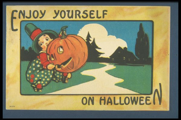 263066 Halloween, S. Birdman Pub, 1913, Divided A4 Photo Print