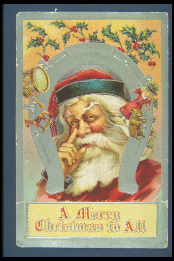 263075 Christmas, H. S. V., Printed In U.S., 1909 Postmark A4 Photo Print