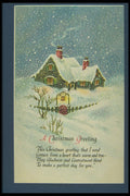 263084 Christmas, Printed In U.S.A., 1924 Postmark A4 Photo Print