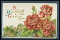 263093 Birthday, Printed In Saxony, Embossed, Divided Back A4 Photo Print
