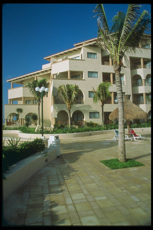 264009 Exterior Of Continental Plaza Playacar A4 Photo Print