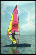 264034 Windsurfing, Cancun A4 Photo Print
