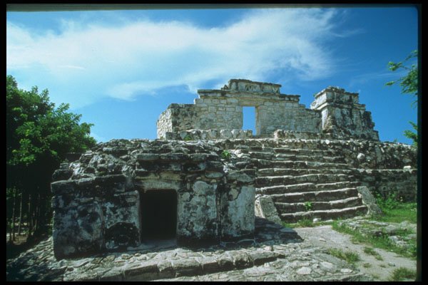 264038 Maya Ruins At Tulum, Mexico A4 Photo Print
