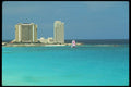 264056 Aerial View Of Hotel Zone, Cancun, Mexico A4 Photo Print