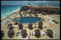 264059 Beach Front Pool And Deck Area, Cancun, Mexico A4 Photo Print