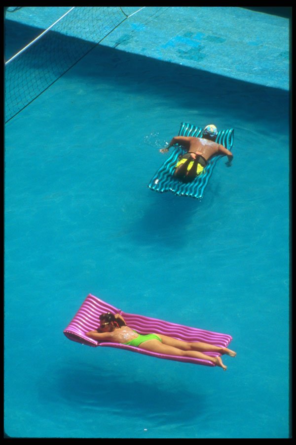264069 Sunbathing, Cancun, Mexico A4 Photo Print