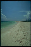 264088 Uncrowded Beach Along Cancun Tulum Corridor, Mexico A4 Photo Print