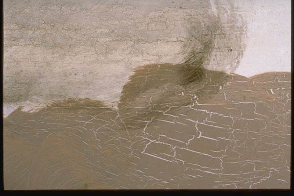 265015 Brown Crackle A4 Photo Print