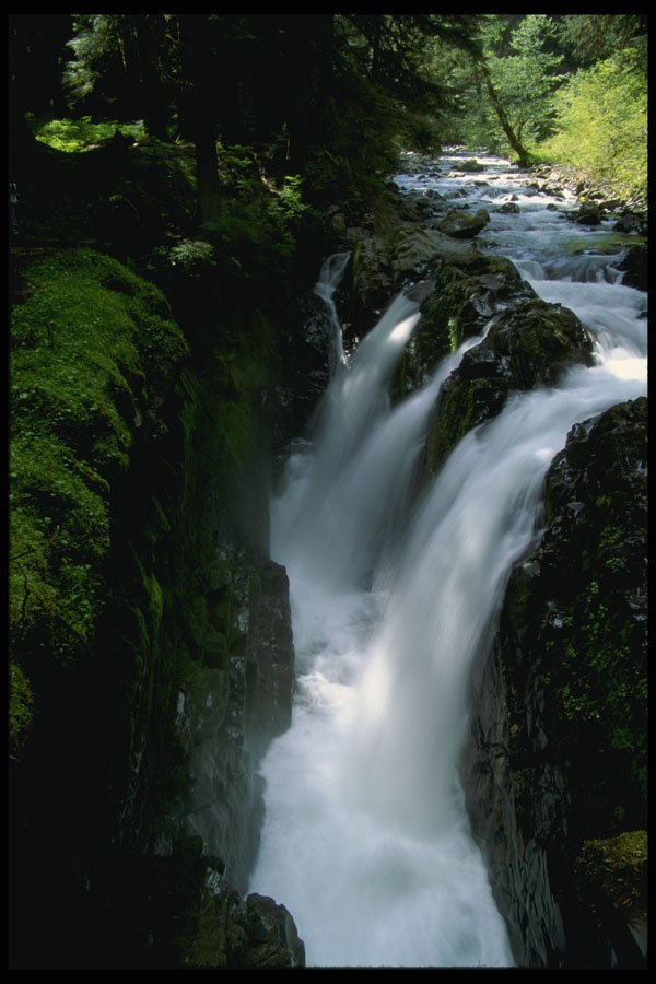 266012 Sol Duc Falls A4 Photo Print
