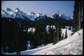 266019 Olympic Mountain Range A4 Photo Print