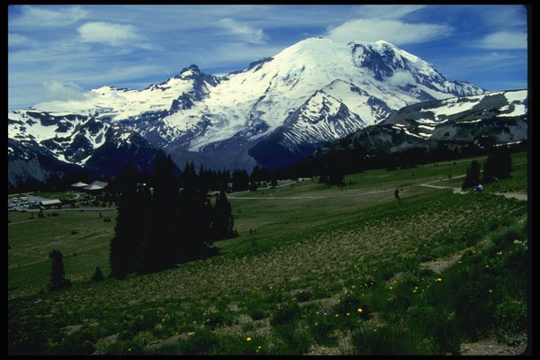 266027 Mt. Rainier A4 Photo Print
