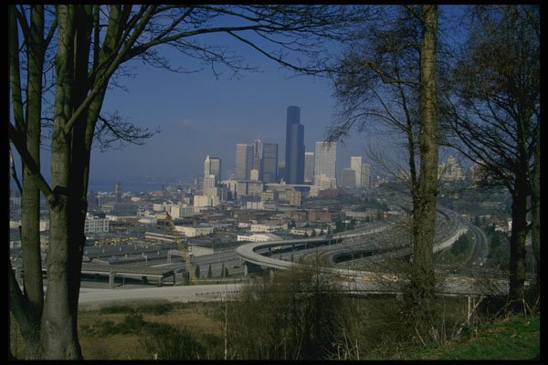 266039 Seattle Perspective A4 Photo Print