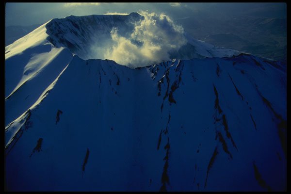 266063 Aerial View, Mt. St. Helens A4 Photo Print