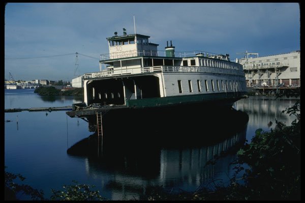 266067 An Old Ferry Boat A4 Photo Print